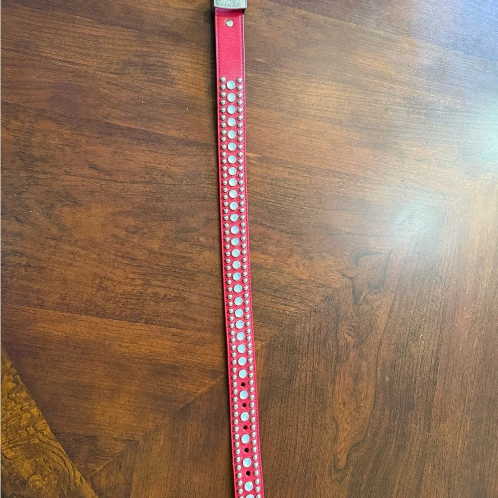 3D kids Belt with Silver Buckle